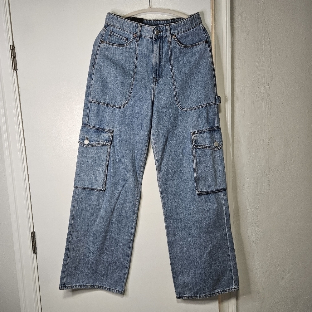 NWT BLANK NYC Asymmetrical jeans The Franklin size 28 - Picture 5 of 16